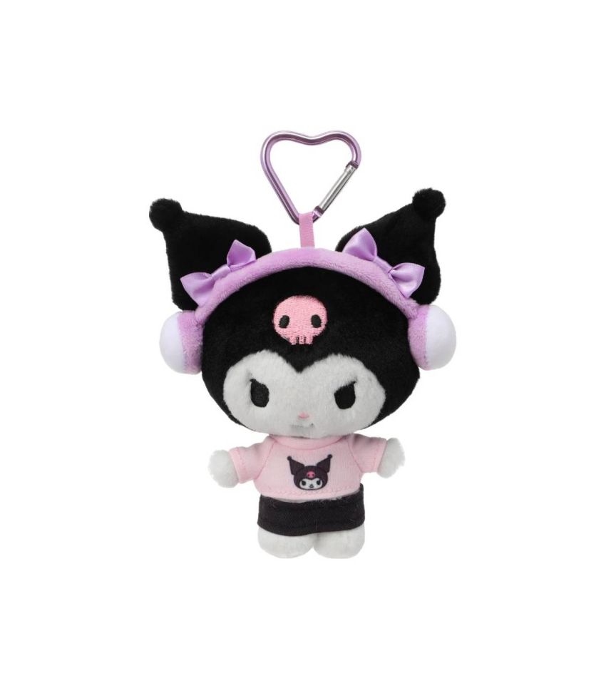 Kuromi Citywalk Collection 6in. Headset Plush Pendant