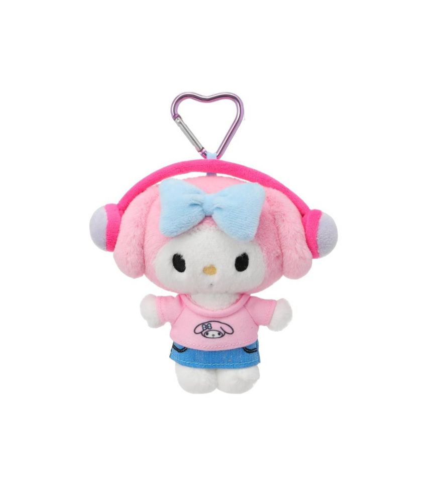 My Melody Citywalk Collection 6in. Headset Plush Pendant