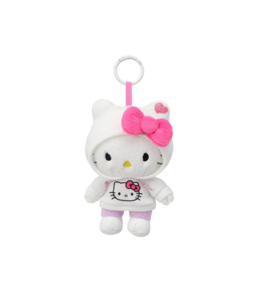 Hello Kitty Citywalk Collection 6in. Hoodie Plush Pendant