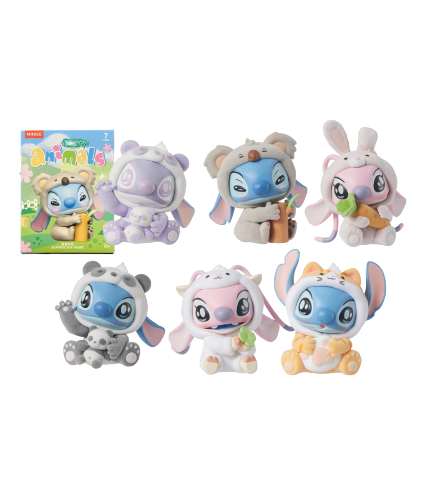 Disney Lilo & Stitch Collection Animal Party Figure Surprise Blind Box 