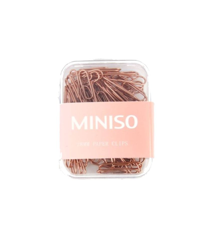 Rose Gold Series Paper Clips (80 Pcs) PDQ