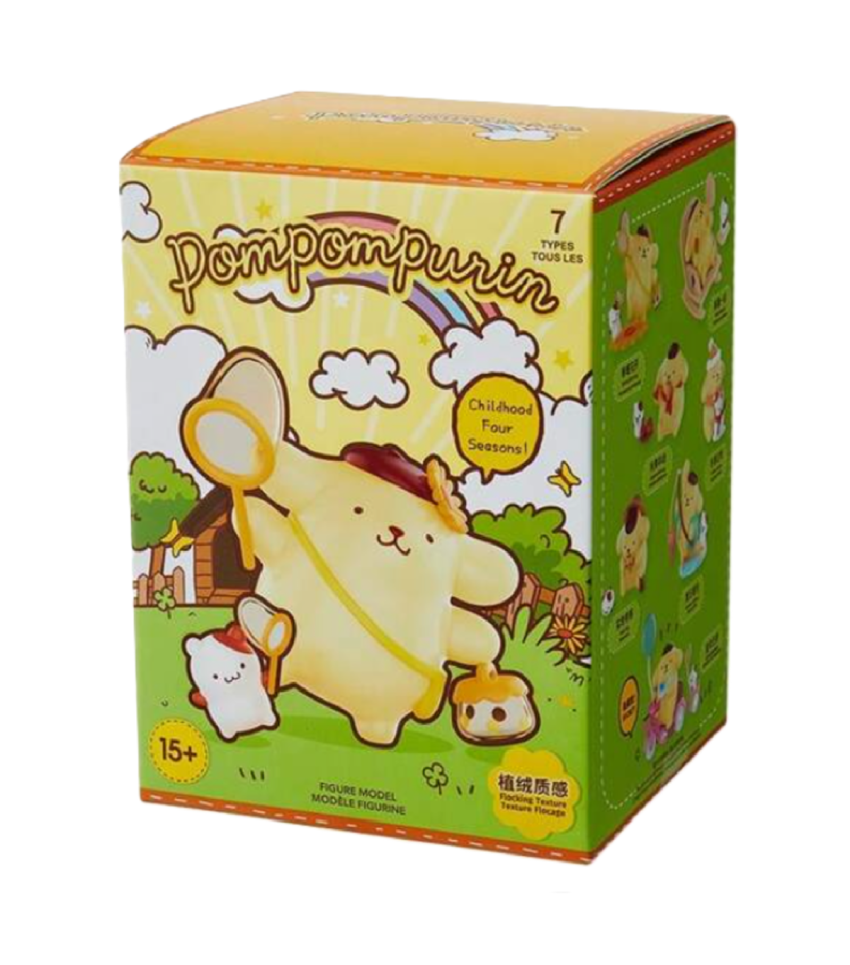 Sanrio Pompompurin Childhood Four Season Collection Surprise Blind Box