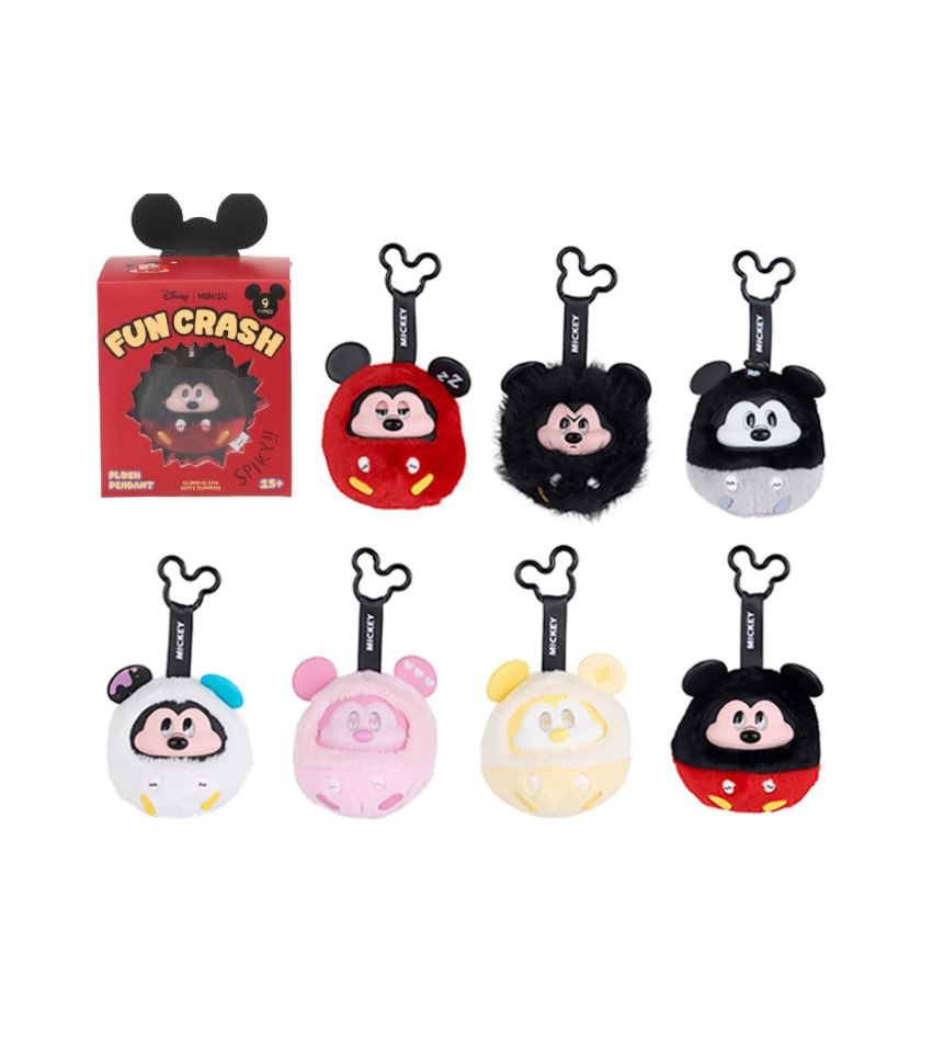 Disney Mickey Fun Crash Collection Vinyl Plush Pendant Surprise Blind Box