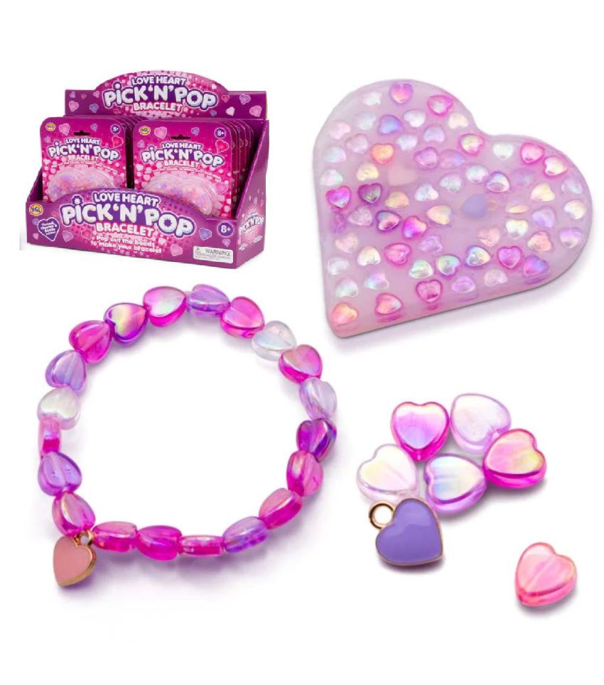 Pick N Pop Love Heart Bracelet