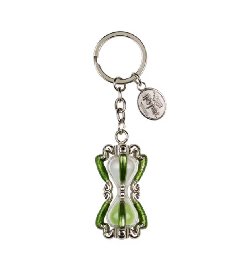 Harry Potter Professor Slughorn's Snake Hourglass Keychain