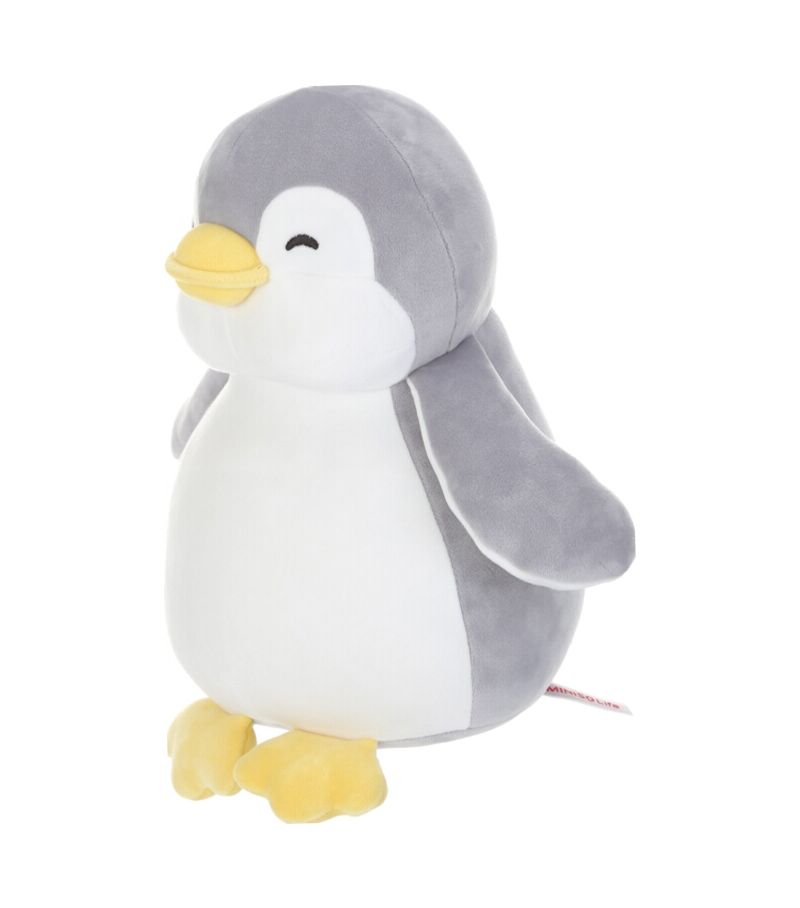 Mini Family PenPen Small Penguin Grey Plush Soft Toy
