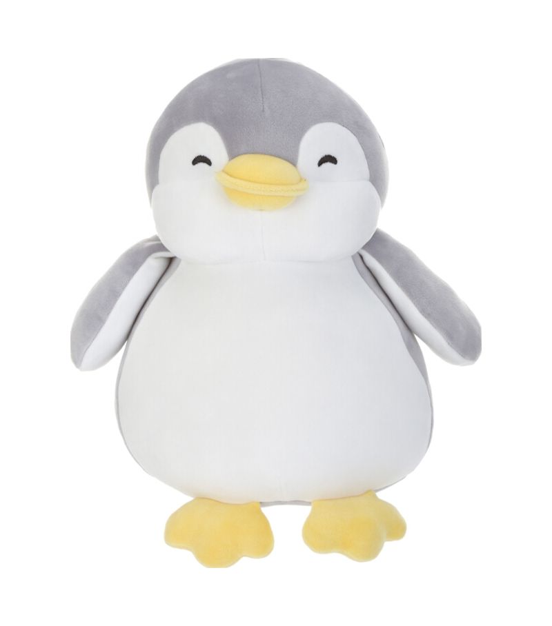 Mini Family PenPen Small Penguin Grey Plush Soft Toy