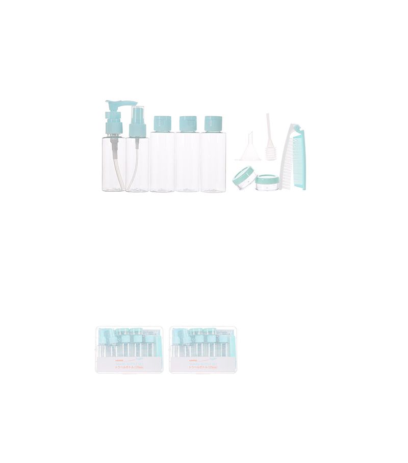 Travel Container 10 Piece Bottle Travel Set