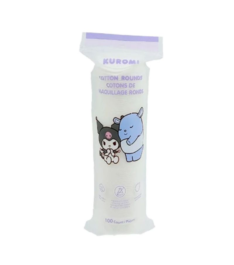 Sanrio Kuromi Cotton Rounds 100 Count