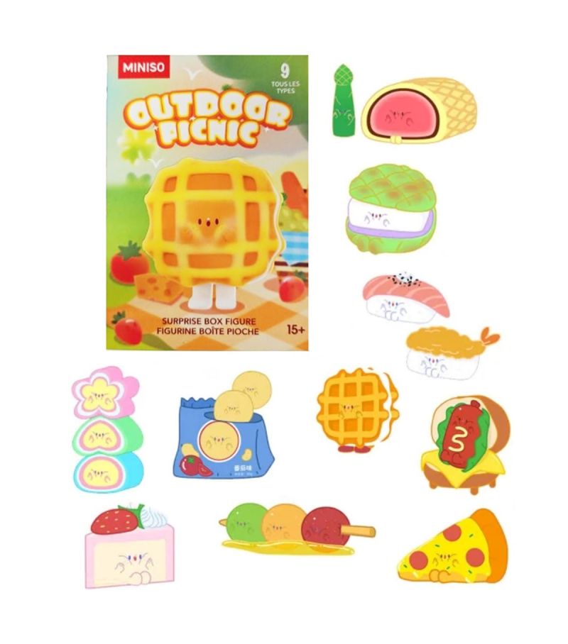 Pinch My Face Outdoor Picnic Surprise Blind Box Figure