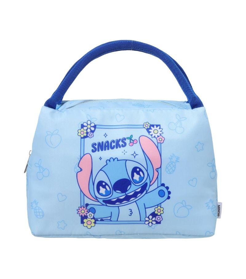 Disney Stitch Lunch Bag Light Blue