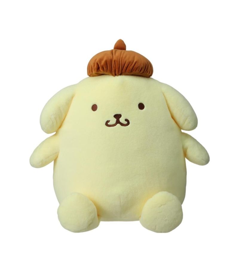 Sanrio Hello Kitty & Friends Pompompurin 16 Inch Sitting Plush Soft Toy