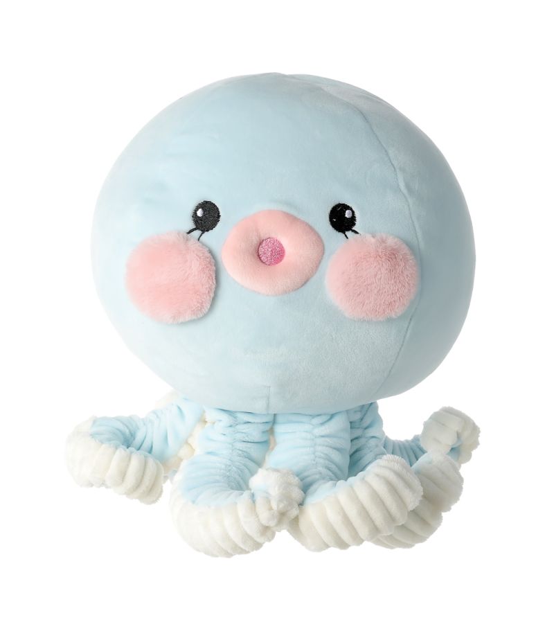 Ocean Series 3.0 9 Inch Light Blue Octopus Plush Soft Toy