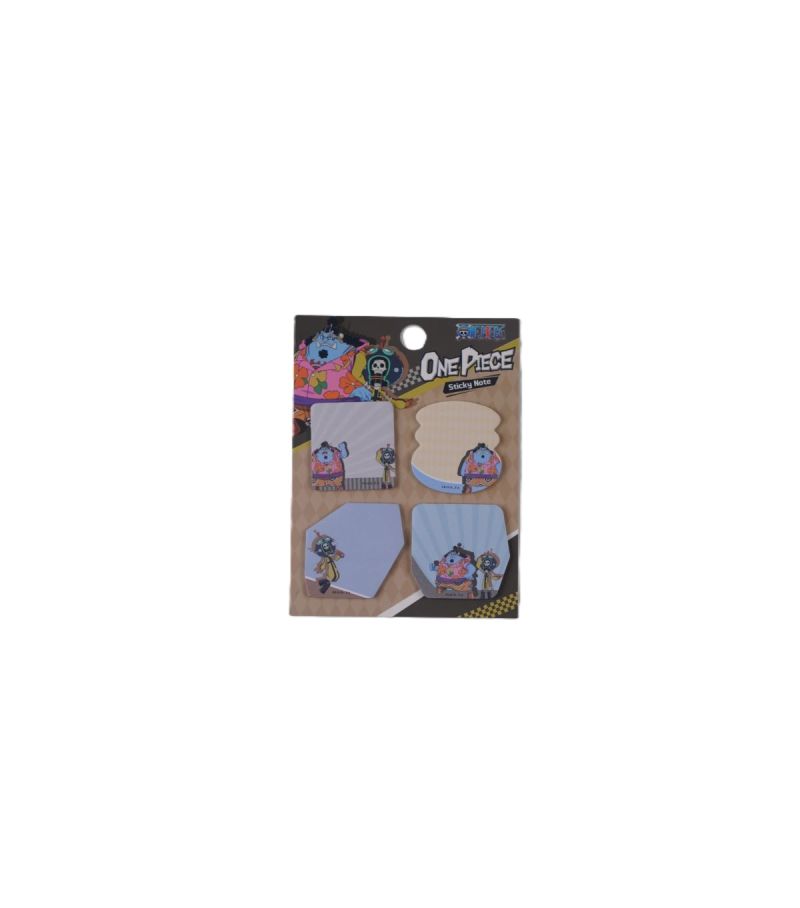One Piece Collection Mini Figure Sticky Notes Set (4 Pcs) (Jinbe, Brook)