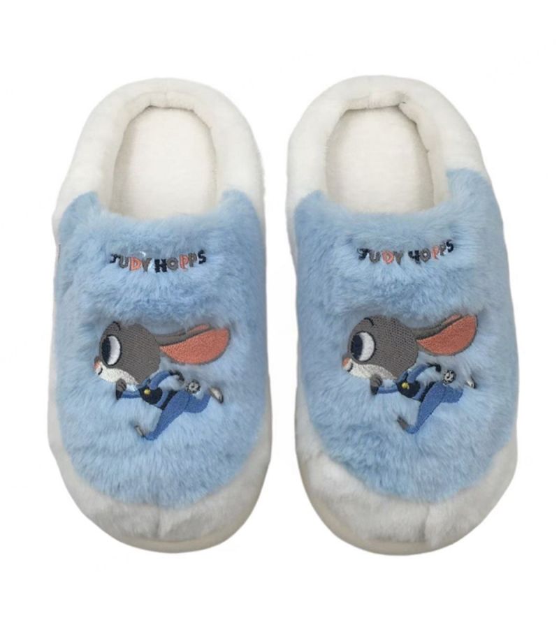 Disney Zootropolis 2 Judy Hopps Women's Plush Slippers UK Size 35-36