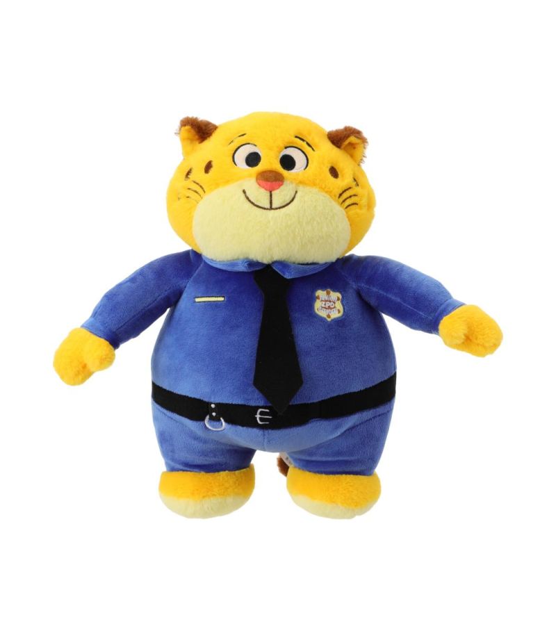 Disney Zootropolis 2 Benjamin Clawhauser 14 Inch Standing Plush Soft Toy