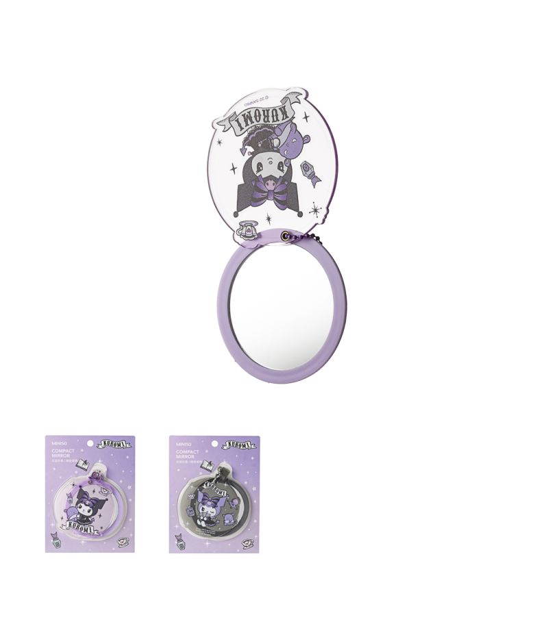 Sanrio Kuromi Series Acrylic Rotatory Portable Mirror