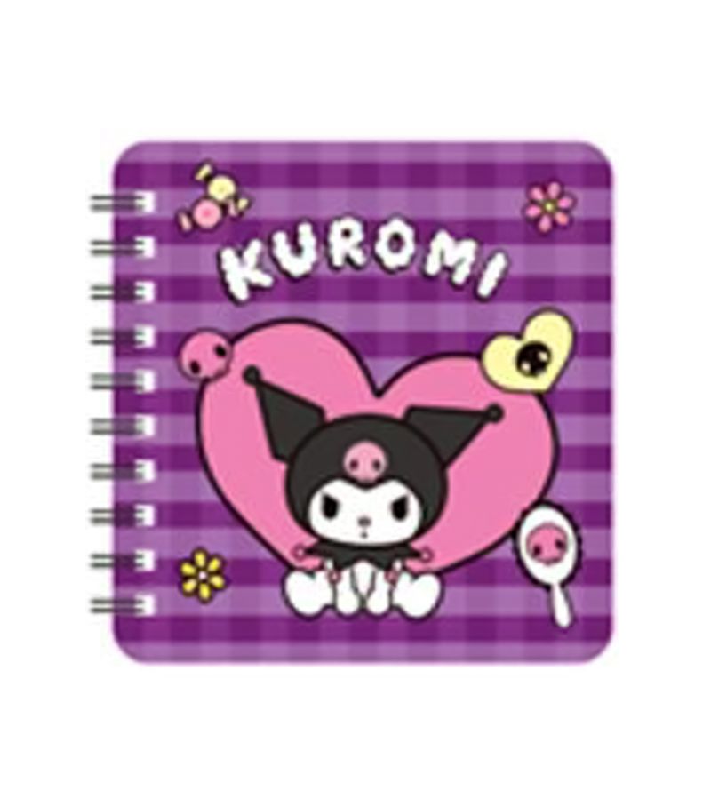 Kuromi Wire-bound Book 80 Pages