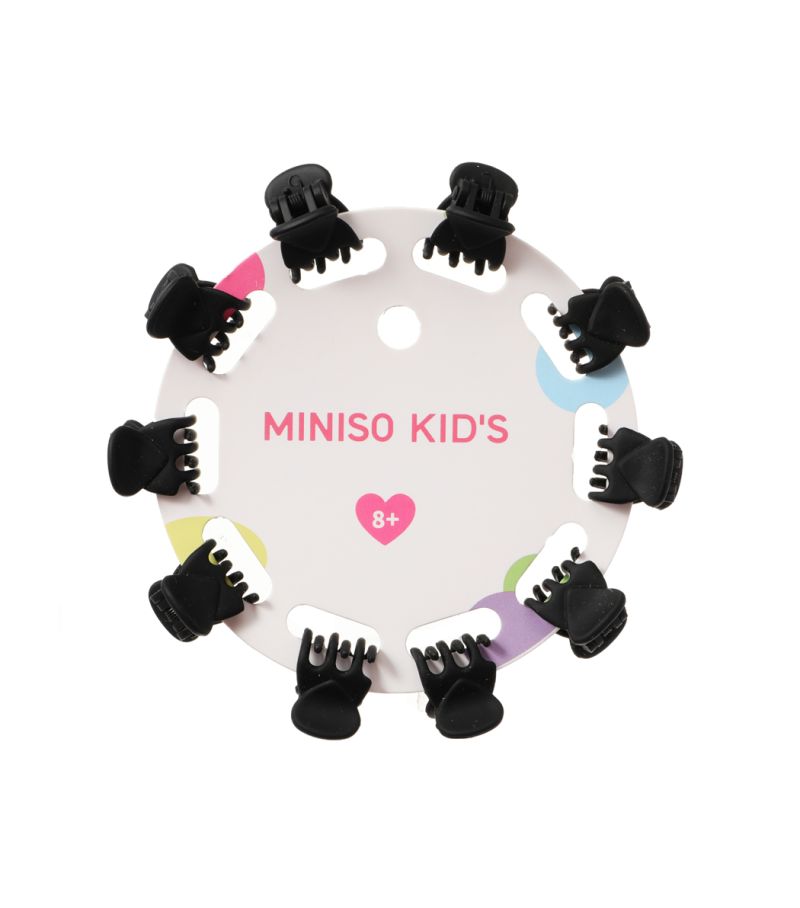 MINISO Matte Mini Hair Claw Clips 10 Pieces