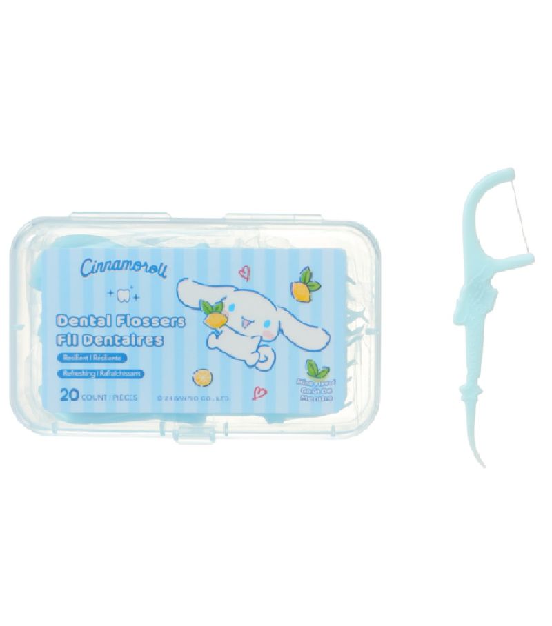 Sanrio Cinnamoroll Extra Fine Mint Flavor Dental Floss
