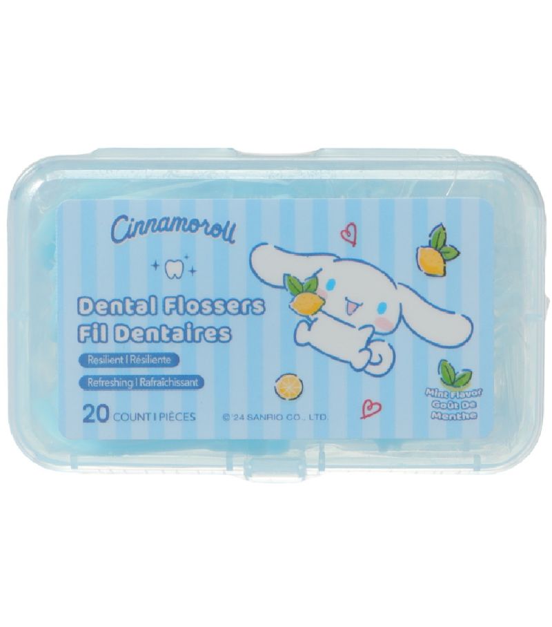 Sanrio Cinnamoroll Extra Fine Mint Flavor Dental Floss