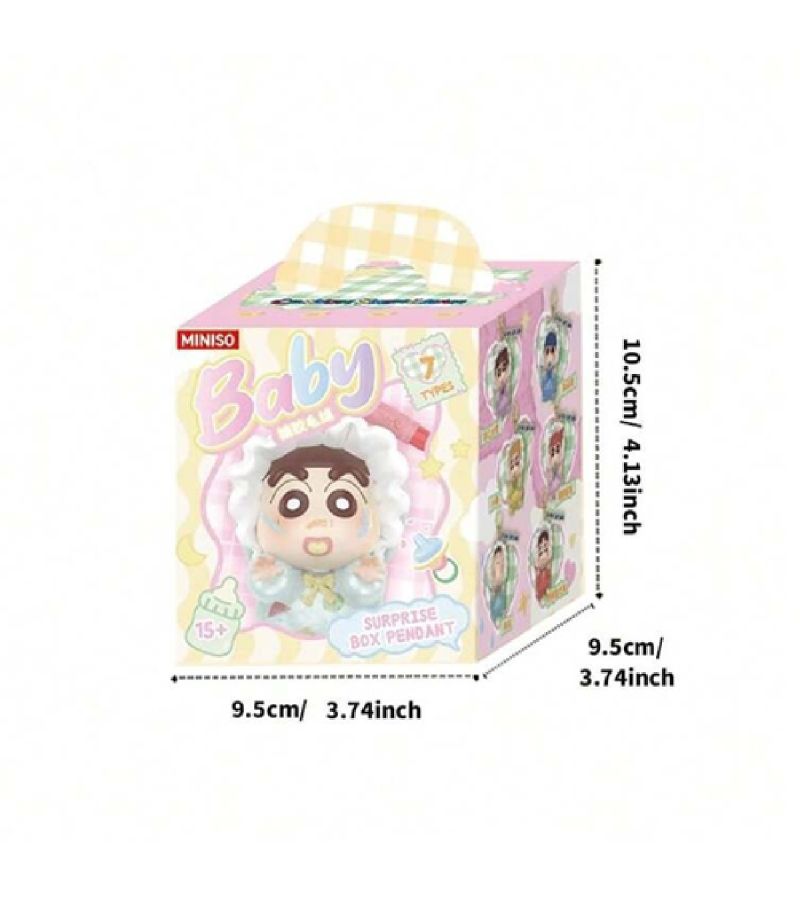 Crayon Shinchan Vinyl Plush Pendant Surprise Blind Box