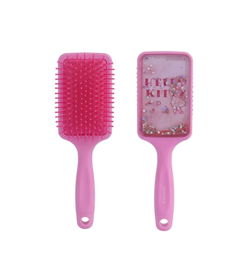 Sanrio Hello Kitty Beauty Diary Series Square Paddle Brush