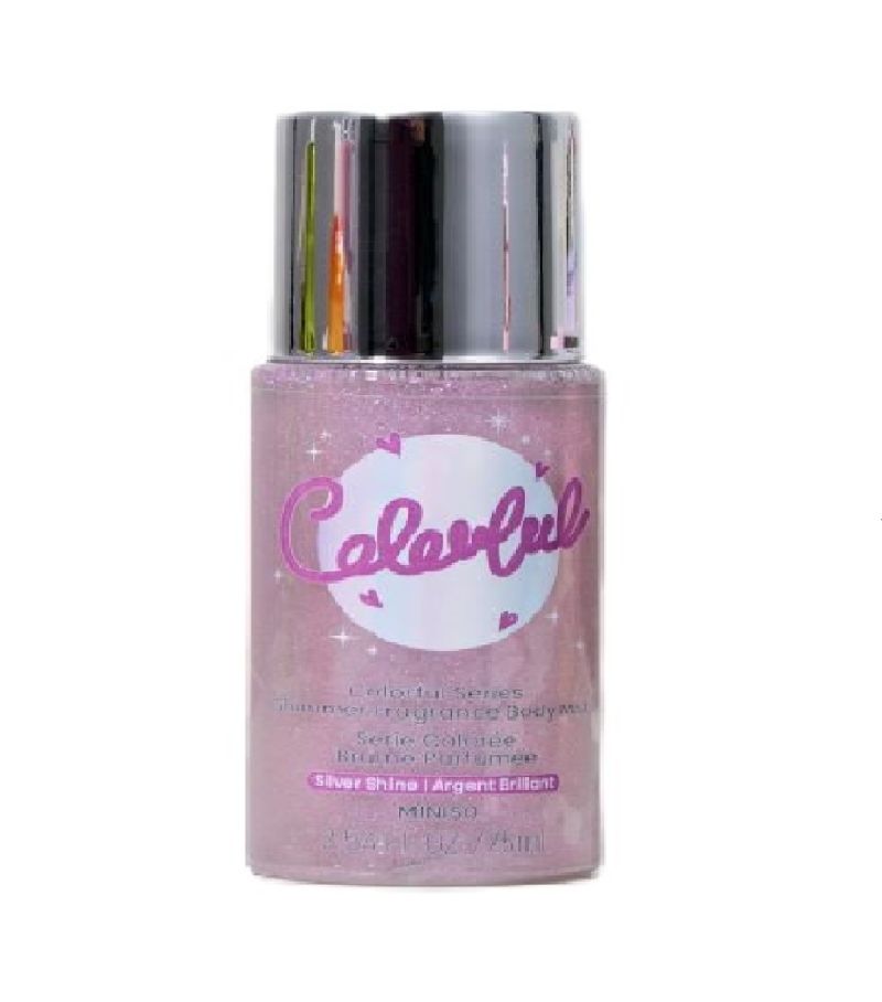 Colourful Series Shimmer Fragrance Body Mist Silver Shine 75ml