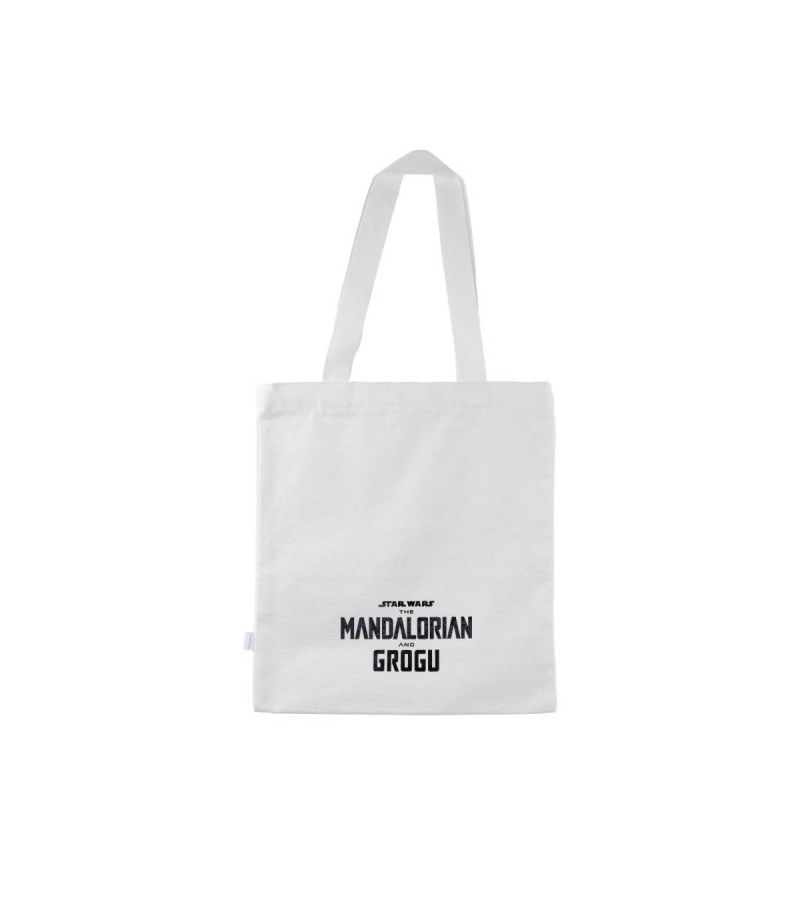 Star Wars White Grogu Tote bag
