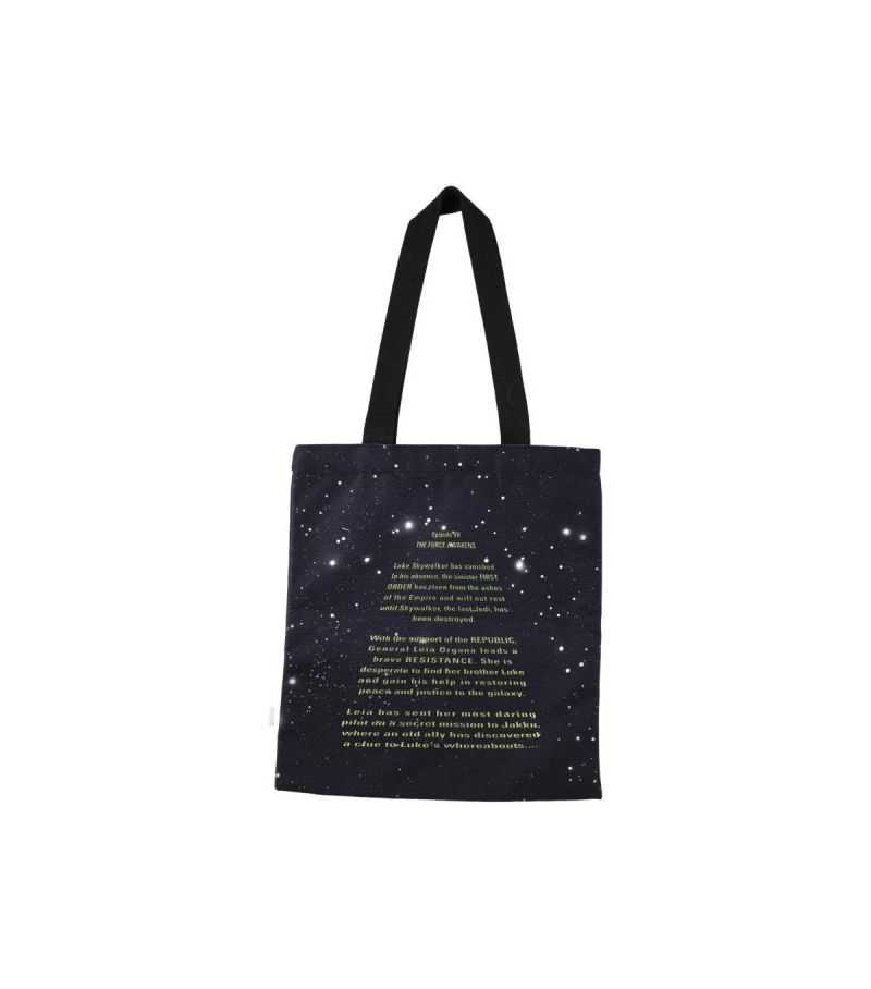 Star Wars Logo Black Tote Bag