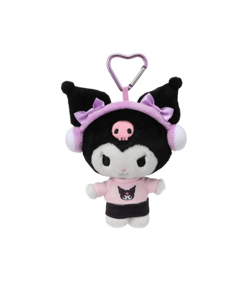 Kuromi Citywalk Collection 6in. Headset Plush Pendant