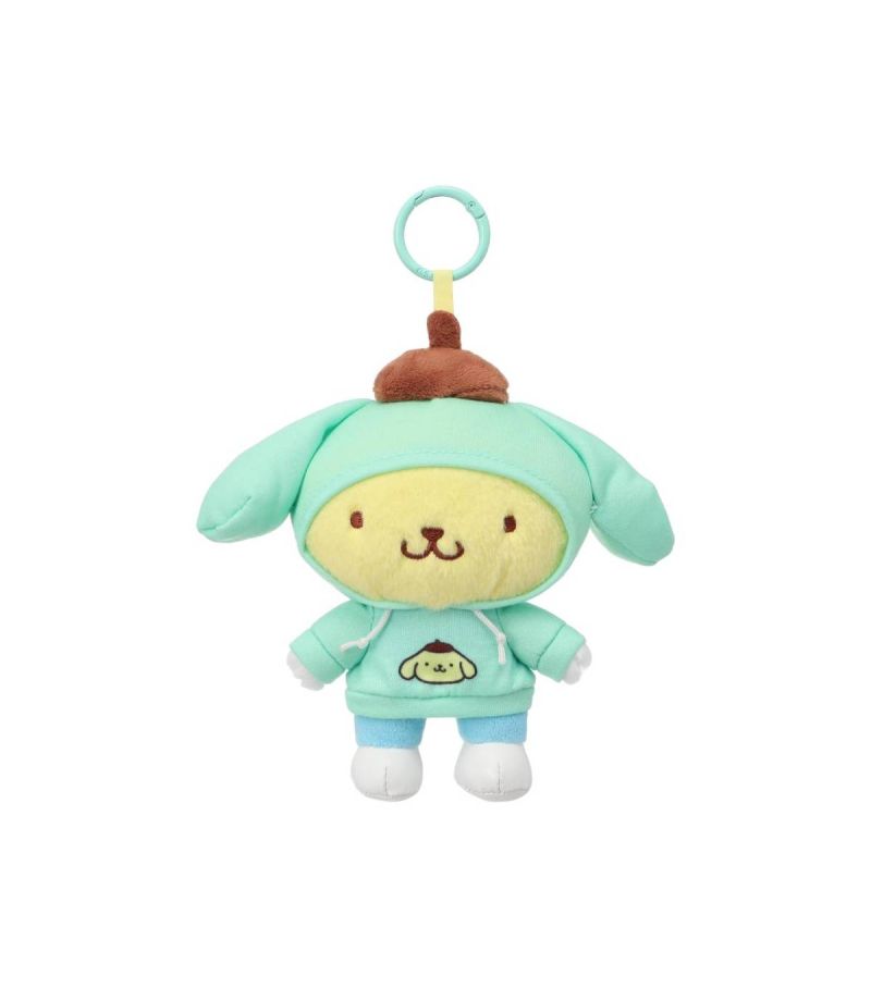 Pompompurin Citywalk Collection 6in. Hoodie Plush Pendant